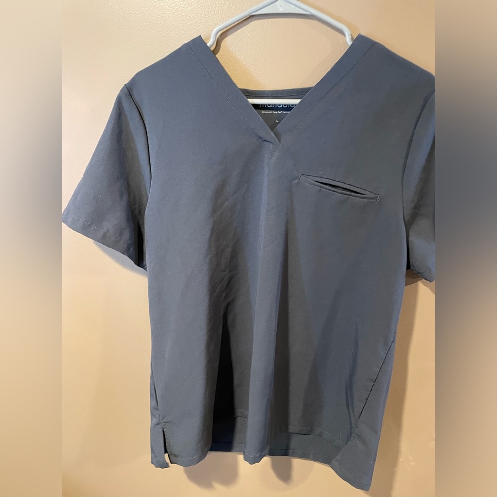 Mandela grey scrub set